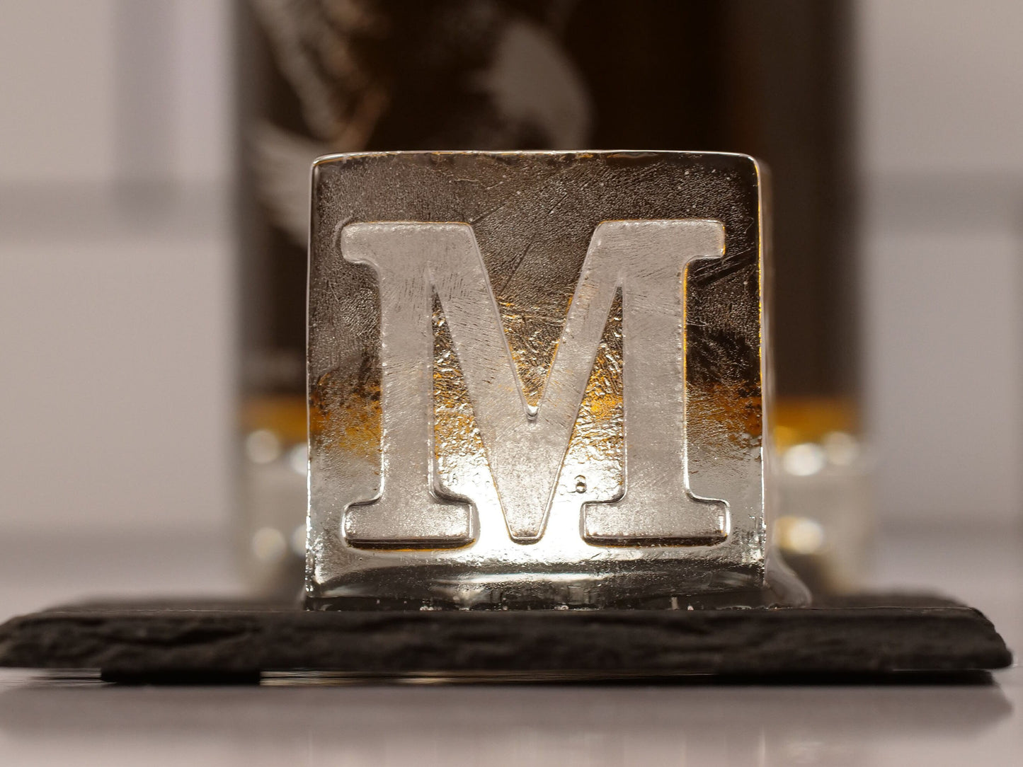 Holiday 2023 gift idea for boss, dad, brother, husband | Custom silicone ice mold, Personalized whiskey ice cubes, Mens Christmas gift idea