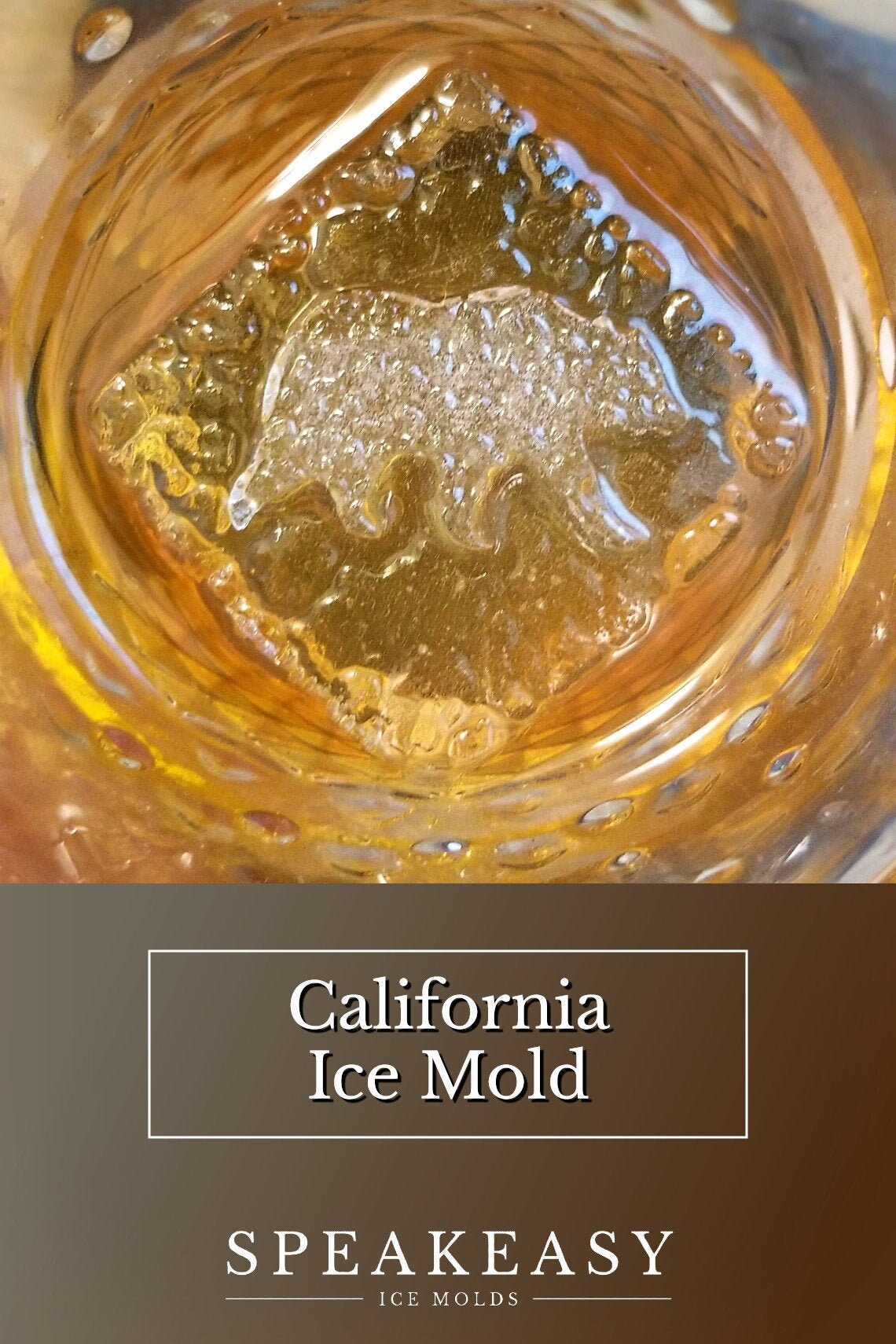 Personalized Whiskey Ice Mold, Monogram Ice Cube Mold, Custom Ice Tray,  Custom Silicone Ice Cube Mold, Letter Ice Mold, Initial Whiskey Ice 