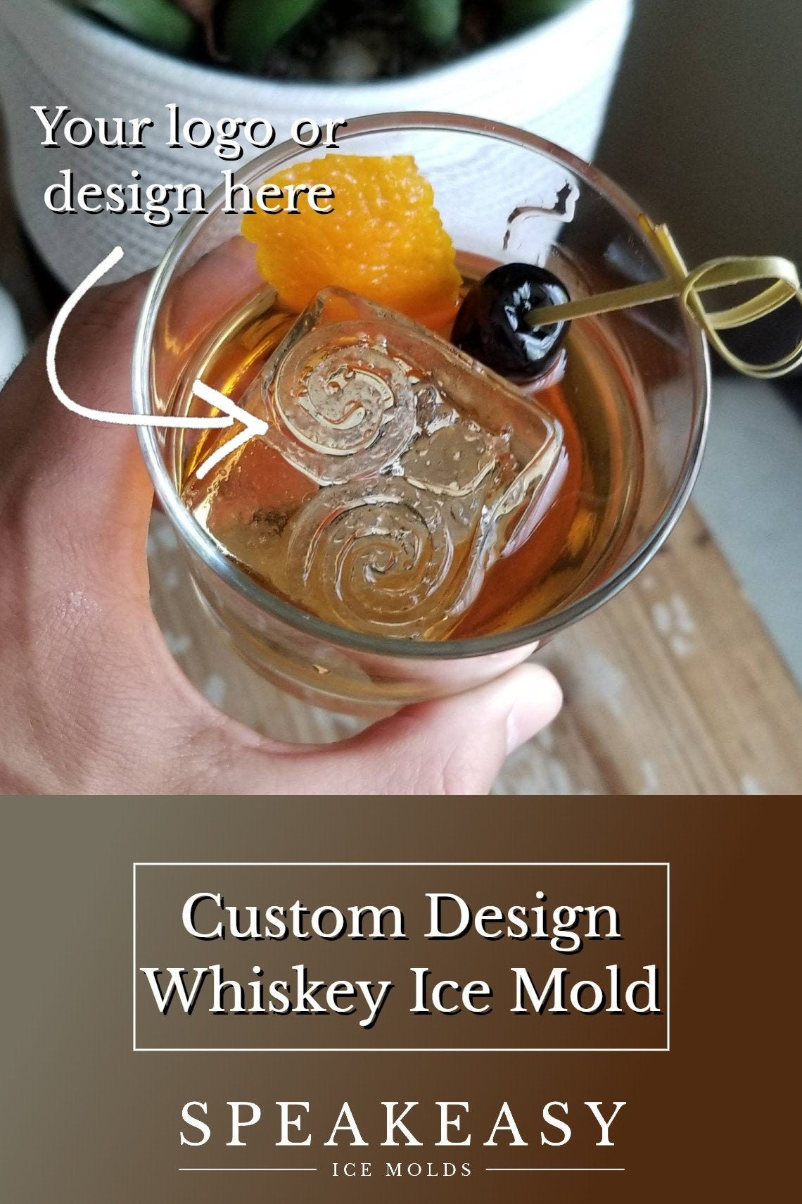 Custom design whiskey ice mold, Ice cubes based on your image, Logo ice cubes, Custom image silicone ice mold, Personalized logo whiskey ice